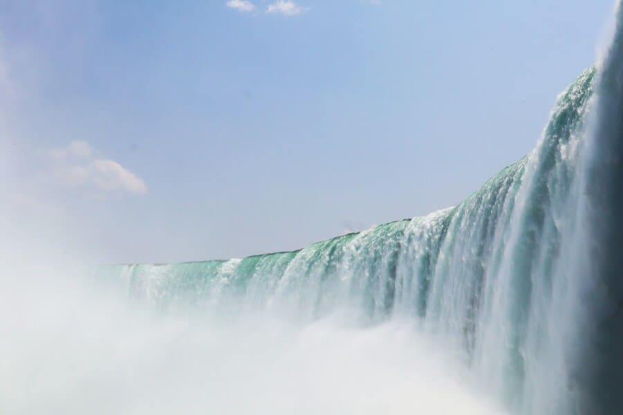 Cataratas del Niágara lado canadiense: fuerza del agua Cataratas del Niágara lado canadiense: fuerza del agua