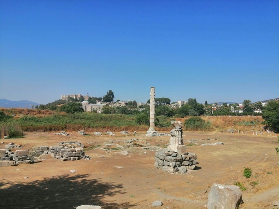 El Templo de Artemisa en Éfeso