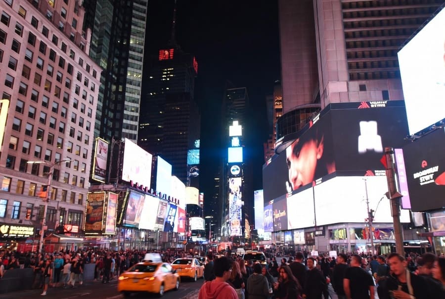 Times Square de noche